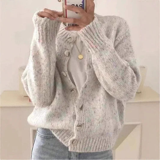 Autumn And Winter Heavy Industry Knitwear Thick Sweater